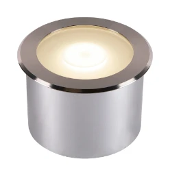 DASAR FLAT 120 EL, vloerinbouwarmatuur roestvrij staal 7W 3000K