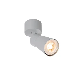 PURI 2.0 Cone, wand- en plafondopbouwarmatuur, 1x max. 6W GU10, grijs