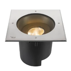 DASAR 2.0 XL rechthoekige kap 24° 3000K incl. DALI-driver rvs