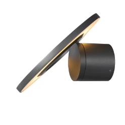 I-RING, wandopbouwarmatuur, 9,2 W, 3000K, antraciet