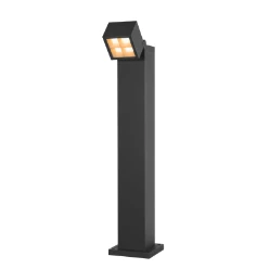 S-CUBE 75, staand armatuur, 15 W, 2700/3000K, PHASE, antraciet