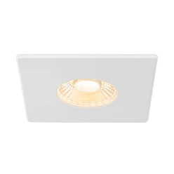 UNIVERSAL DOWNLIGHT afdekking, voor Downlight IP65, hoekig, wit