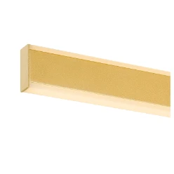 ONE LINEAR 70, wandopbouwarmatuur, UP/DOWN, 2700/3000K, PHASE, messing