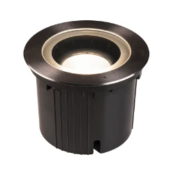 DASAR® 270 Outdoor, LED vloerinbouwarmatuur 3000K rond IP67 symmetrisc
