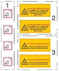 Pro-Install Veiligheidspictogram Pictogrammen