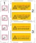 Veiligheidspictogram Pictogrammen Pro-Install PV+NEN1010 STICKER 210X297 A4 10000994