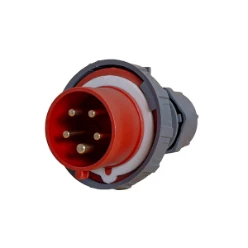 CEE stekker 5P 32A IP67 rood