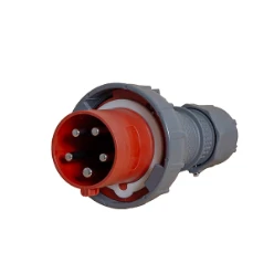 CEE stekker 5P 63A IP67 rood
