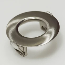 Downlight ring, rond 82(72)mm, geborsteld alum.