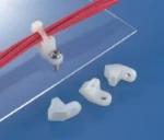 Bevestigingssokkel en -element voor kabelbundelband HellermannTyton LKM-PA66-NA (100)