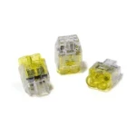 Lasklem HellermannTyton HCPM-2-PC-CL/YE (150)