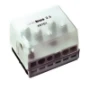 Vlakkabeladapter voor insteekbare gebouwinstallatie Vlakband en componenten Woertz WOERTZ 49701P AANSLUITDOOS 5G2,5 49701P