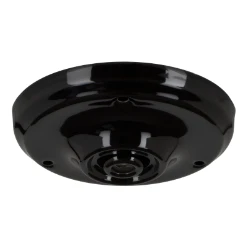 Mechanische toebehoren/onderdelen voor verlichtingsarmaturen Ceiling cup BAILEY CEILING CUP PORCELAIN BLACK 139709