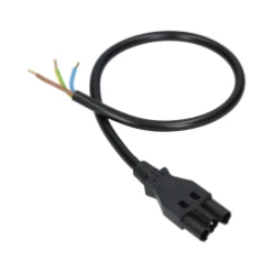 Patchkabel voor insteekbare gebouwinstallatie Qneqt Snoeren (aangespoten PVC) QNEQT QNEQT AS MALE 3-POLIG 0,3MTR 3X1.5 PVC M2.232.0504.1