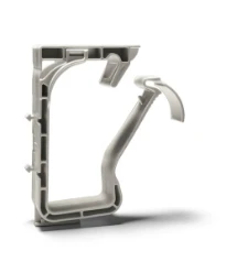 Kunststof kabelbundelhouder met schietbev.enkel, max.35 kabels 3x1,5