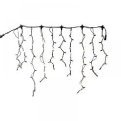 PS230 | ijspegelverlichting  | 2x0,8m | zwarte draad | 6500K CW