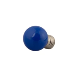 LED P45 | 1 watt | blauw | blauwe pc kap