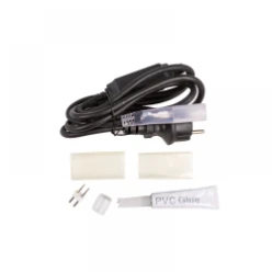 Toebehoren/onderdelen voor lichtslang/-band Lichtslangen TRONIX L TRONIX LED AANSLUITKABEL LICHTSLANG AANSLUITSNOER + STEKKER 065-005