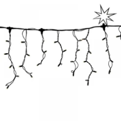 PS230 || ijspegel  | 2x0,4m | zw draad | 2400K WW+ & flash CW