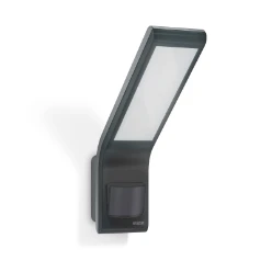 Downlight/spot/schijnwerper XLED STEINEL XLED SLIM 10.5W SENSOR BUITENSPOT 4K 660LM ANTR. 8M IP44 012052