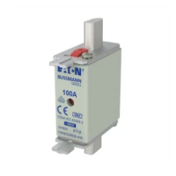 Zekering, laagspanning, 100 A, AC 400 V, NH000, gL/gG, IEC, dubbele me