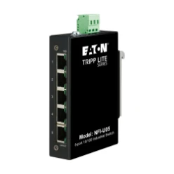 5-Port Unmanaged Industrial Ethernet Switch - 10/100 Mbps, Ruggedized,