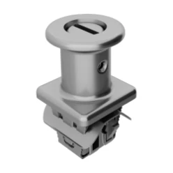 ProfiSNAP Snelsluiting 9.5x10.5mm, met slot insert, draaigreep 15x15mm