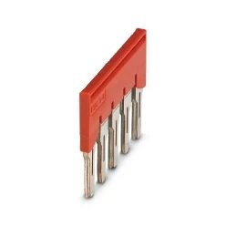 Doorverbindingsbrug rijgklem Steekbrug PHOENIX PHOENIX FBS5-8 5-P STEEKBRUG ROOD 3030310