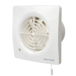 Supra 100 HT / Krachtige badkamerventilator met vochtsensor