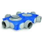 Luchtverdeelkast Vent-Axia Verdelers instort