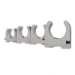 Zadel Clipzadel HK / HAKA Clipzadel grijs 19,0 - 22,0 millimeter 612200007