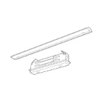Elektrische onderdelen/toebehoren voor verlichtingsarmaturen Concord LS3 COUPLER BLACK *C