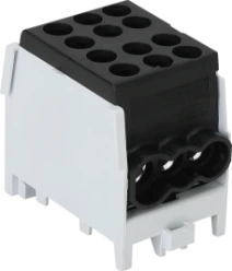 SEP HDB-25/16.2BK Hoofdkabel-aftakklem 1x25mm2/2x16mm2  zwart