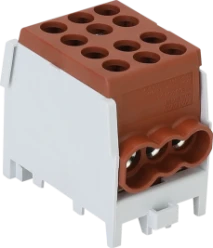 SEP HDB-25/16.2BR Hoofdkabel-aftakklem 1x25mm2/2x16mm2  bruin