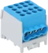 Aansluitklem voor hoofdkabel CON-Line SEP Europe SEP HDB-25/16.3B Hoofdkabel-aftakklem 1x25mm2/3x16mm2  blauw HDB-25/16.3B