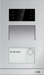 ABB Welcome IP Mini video buitenpost 1 drukknop, IC/DESFire,