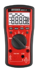 Multimeter Meet- en testapparatuur BENNING BENNING MM 2-3 DIGITALE MULTIMETER TRUE RMS 44044693