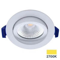Downlight/spot/schijnwerper EcoDim 2700K, Rond, Wit