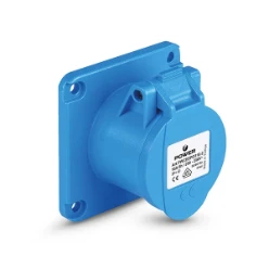 CEE inbouw contactdoos recht 3P 16A IP44