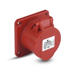 CEE inbouw contactdoos recht 5P 32A IP44