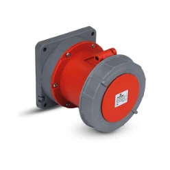 CEE inbouw contactdoos recht 5P 63A IP67