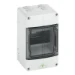 Groepenkast, leeg  Spelsberg Modulaire verdeler, grijs, Beschermingsgraad IP65, 5 Mod., slagvastheid IK07, Beschermingsklasse II, Nominale spanning 400V AC, Halogeenvrij (CT à 9 C62) 73540501