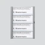 Montagetoebehoren voor deurcommunicatie S. Siedle und Söhne TM 612-4, BTM 650-04 SM