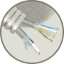 Snelflex Kunststof installatiebuis, voorbedraad Multikabel