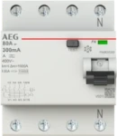 Aardlekschakelaar ABB Componenten FN480/A300
