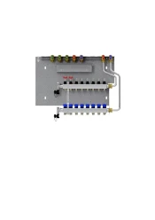 STIEBEL ELTRON Verwarmingscircuit-verdeler, HKV-8