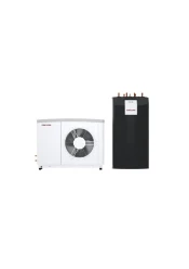 STIEBEL ELTRON Lucht-water-warmtepomp, WPL 07 ACS classic compact set