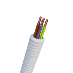 Nexans N-LINE16 H07V-U VD3G2,5+1,5 GG blauw bruin +rood R100