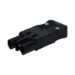 Connector voor insteekbare gebouwinstallatie Accessoires Stekerbaar QNEQT QNEQT STEKER 3-POLIG MALE PLAT 103.PM15