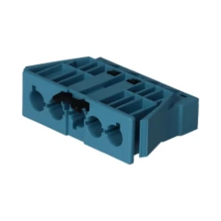 Apparatuuraansluiting voor insteekbare gebouwinstallatie Accessoires Stekerbaar QNEQT QNEQT CHASSISDEEL 5-POLIG MALE PASTELBLAUW MET TREKONTLASTING 105.CMPBV